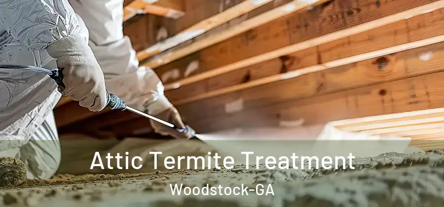 Attic Termite Treatment Woodstock-GA