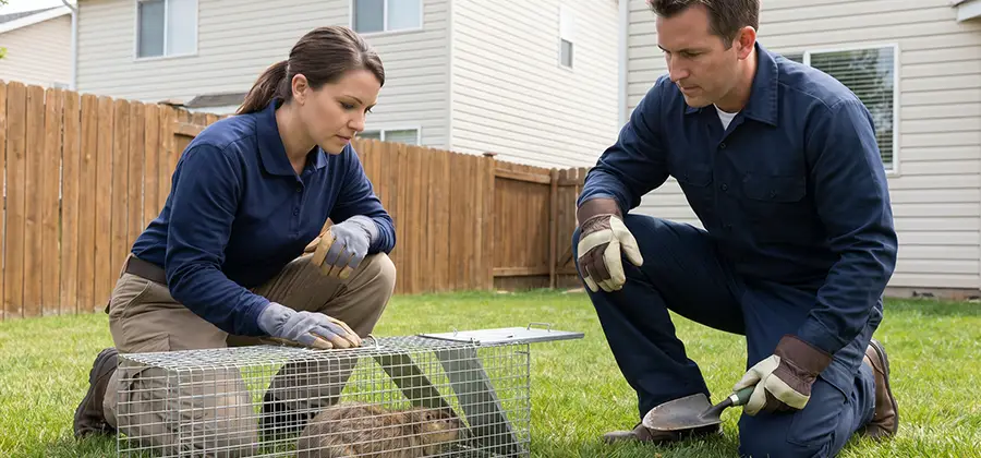 Gopher Control Companies Program in Woodstock