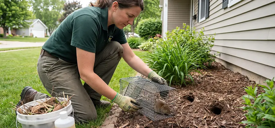 Organic Vole Control in Woodstock