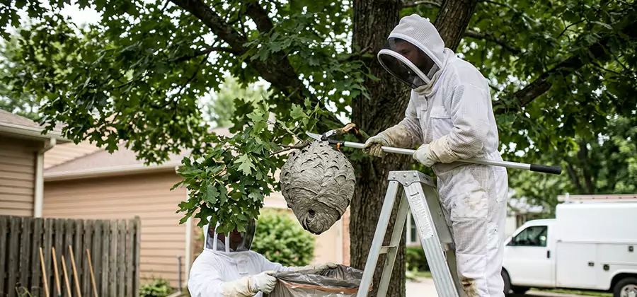 Wasp Nest in Tree Removal Woodstock